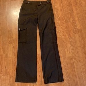 H&M Black Wool pants with side pockets. Size d4